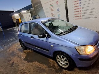 2003 Hyundai Getz I, фиолетовый, 220000 рублей, вид 4