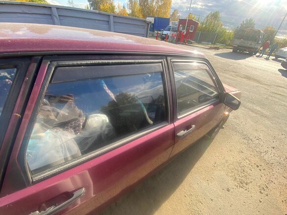 2001 Lada (ВАЗ) 2109, красный, 75000 рублей - вид 6