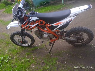 2023 Kayo Basic TT125EM, оранжевый, 80000 рублей, вид 3