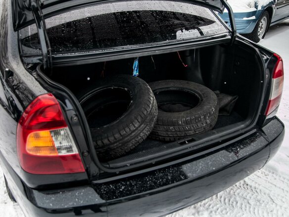 2007 Hyundai Accent ТагАЗ II, чёрный - вид 13
