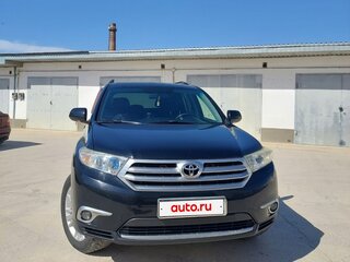 2012 Toyota Highlander II (XU40) Рестайлинг, чёрный, 2485000 рублей, вид 2