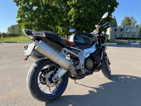 2007 Aprilia Tuono 1000, чёрный, 400000 рублей, вид 4