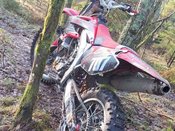 2006 Honda CRF 450R, красный, 350000 рублей - вид 12