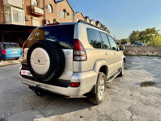 2004 Toyota Land Cruiser Prado 5-speed 120 Series, серебристый, 1950000 рублей, вид 3