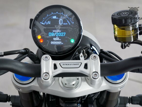 2026 Triumph Speed Twin, серебристый, 1599000 рублей - вид 11
