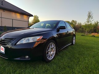 2007 Toyota Camry VI (XV40), чёрный, 860000 рублей, вид 1
