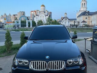 2008 BMW X3 30i I (E83) Рестайлинг, чёрный, 1350000 рублей, вид 1