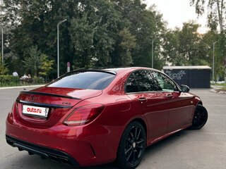 2015 Mercedes-Benz C-Класс AMG 450 AMG IV (W205), красный, 2850000 рублей, вид 4