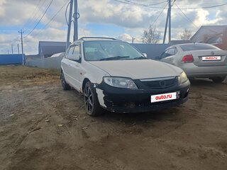 1998 Mazda Familia S-Familia S-Wagon VIII (BJ), белый, 120000 рублей, вид 3