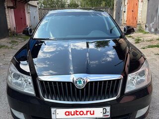 2013 Skoda Octavia II (A5) Рестайлинг, чёрный, 1100000 рублей, вид 3