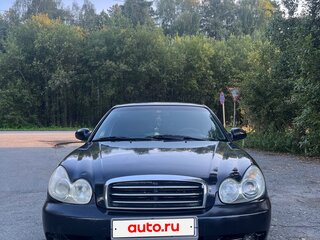 2008 Hyundai Sonata ТагАЗ IV (EF) Рестайлинг, чёрный, 280000 рублей, вид 3