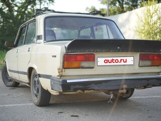 1988 Lada (ВАЗ) 2107, бежевый, 180000 рублей, вид 3
