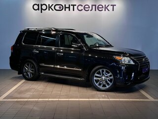 2014 Lexus LX 570 III Рестайлинг, чёрный, 4145000 рублей, вид 3