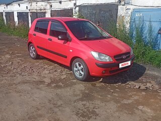 2008 Hyundai Getz I Рестайлинг, красный, 460000 рублей, вид 1