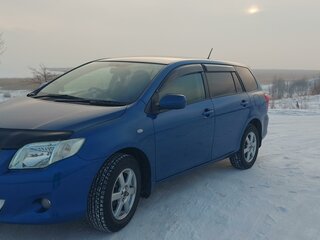 2009 Toyota Corolla Fielder X (E140, E150) Рестайлинг, синий, 980000 рублей, вид 1