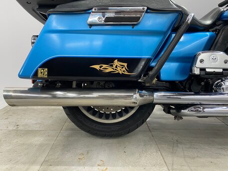 2011 Harley-Davidson Electra Glide, синий, 765000 рублей, вид 3