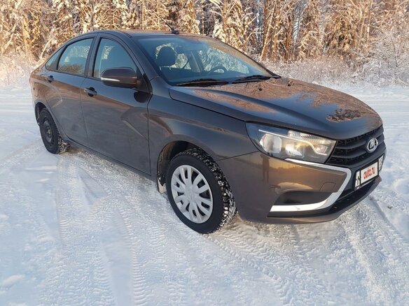 2016 Lada (ВАЗ) Vesta I, коричневый - вид 2