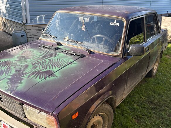 1999 Lada (ВАЗ) 2105, фиолетовый - вид 6