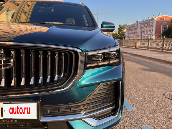 2023 Geely Monjaro I, синий - вид 2