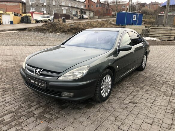 2003 Peugeot 607 I, зелёный, 850000 рублей