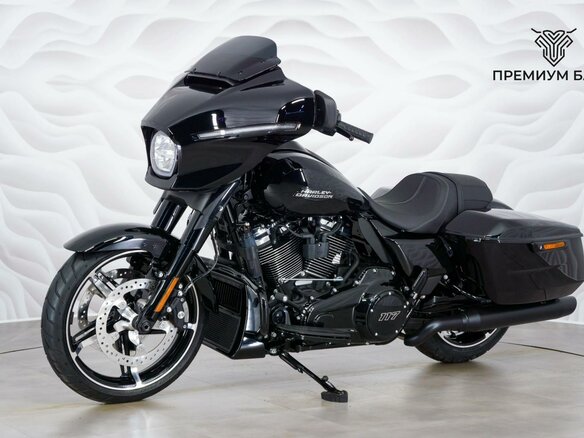 2024 Harley-Davidson Street Glide, чёрный - вид 2