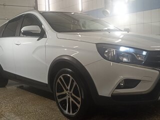 2021 Lada (ВАЗ) Vesta SW I, белый, 1400000 рублей, вид 2