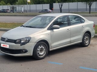 2010 Volkswagen Polo V, серебристый, 360000 рублей, вид 2