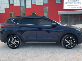 2020 Hyundai Tucson III Рестайлинг, синий, 3200000 рублей, вид 4