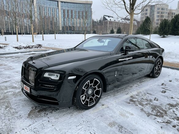 2017 Rolls-Royce Wraith Black Badge, чёрный - вид 1
