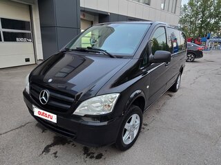 2013 Mercedes-Benz Vito 113 CDI L3 II (W639) Рестайлинг, чёрный, 2460000 рублей, вид 1
