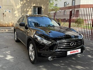 2012 Infiniti FX37 II (S51) Рестайлинг, чёрный, 1710000 рублей, вид 2