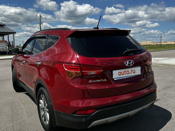 2013 Hyundai Santa Fe III, красный, 2150000 рублей - вид 9