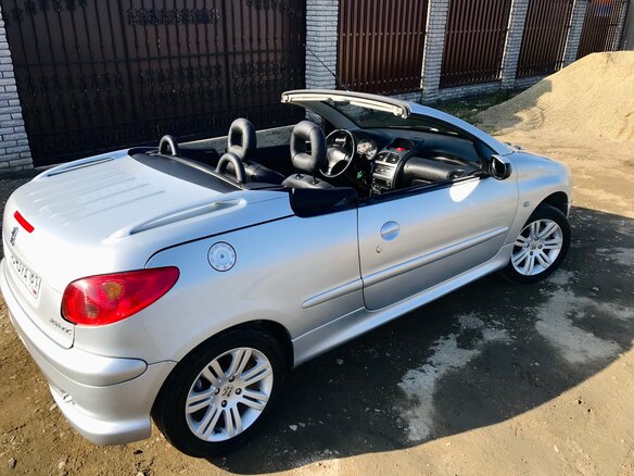 2003 Peugeot 206, серебристый - вид 13