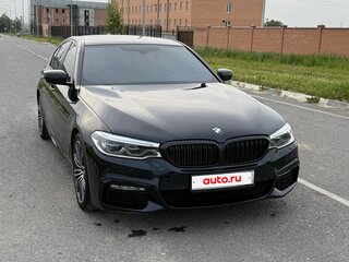 2018 BMW 5 серии 530i xDrive VII (G30/G31/G38), чёрный, 3200000 рублей, вид 3
