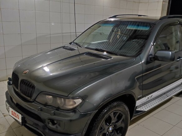 2004 BMW X5 3.0i I (E53) Рестайлинг, зелёный, 950000 рублей