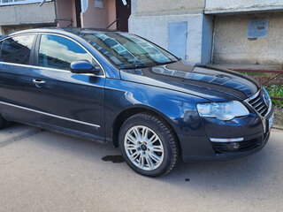 2007 Volkswagen Passat B6, синий, 680000 рублей, вид 3
