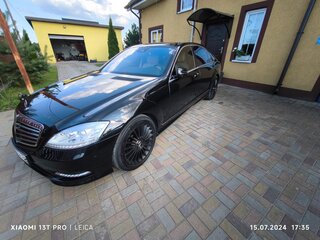 2013 Mercedes-Benz S-Класс 500 V (W221) Рестайлинг, чёрный, 3700000 рублей, вид 1