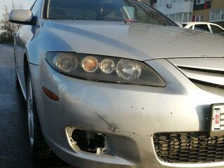 2007 Mazda 6 I (GG) Рестайлинг, серебристый, 570000 рублей, вид 4
