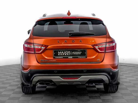 2018 Lada (ВАЗ) Vesta SW Cross I, оранжевый - вид 5