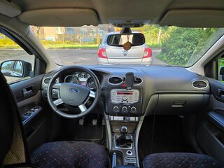 2008 Ford Focus II Рестайлинг, чёрный, 490000 рублей, вид 4