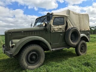 1956 ГАЗ 69, серый, 555000 рублей, вид 5