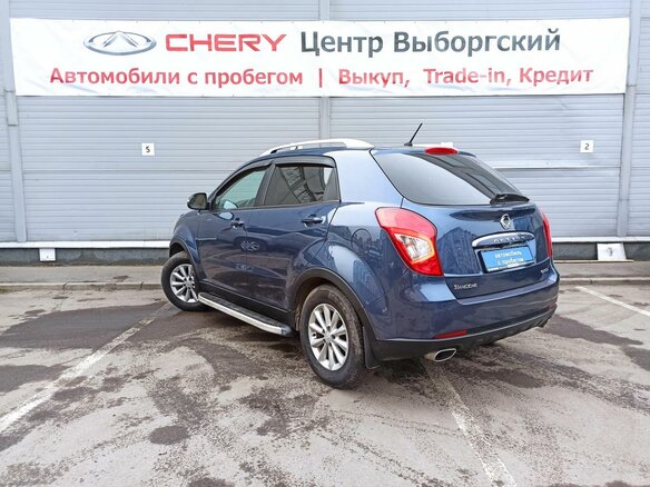 2014 SsangYong Actyon II Рестайлинг, синий - вид 5