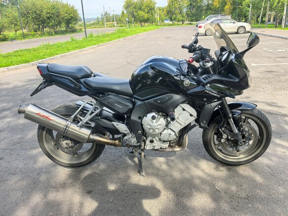 2008 Yamaha FZ1, чёрный, 685000 рублей