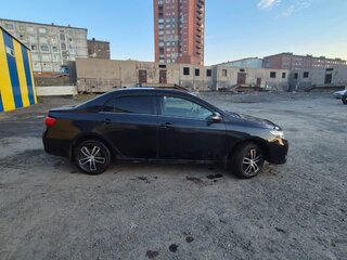 2012 Toyota Corolla X (E140, E150) Рестайлинг, чёрный, 1300000 рублей, вид 4