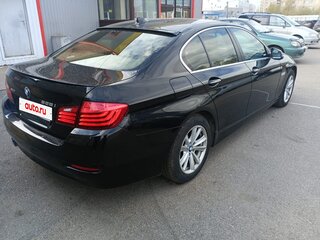 2013 BMW 5 серии 528i xDrive VI (F10/F11/F07) Рестайлинг, чёрный, 1700000 рублей, вид 3