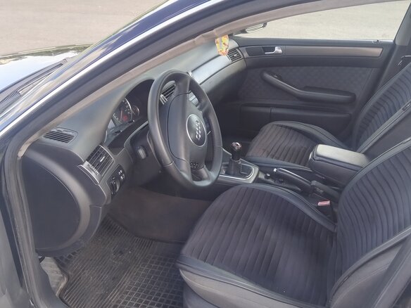 2002 Audi A6 II (C5) Рестайлинг, чёрный - вид 9