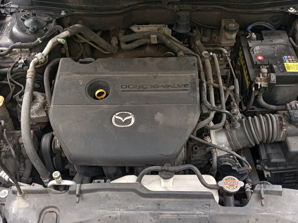 2007 Mazda 6 II (GH), пурпурный - вид 4