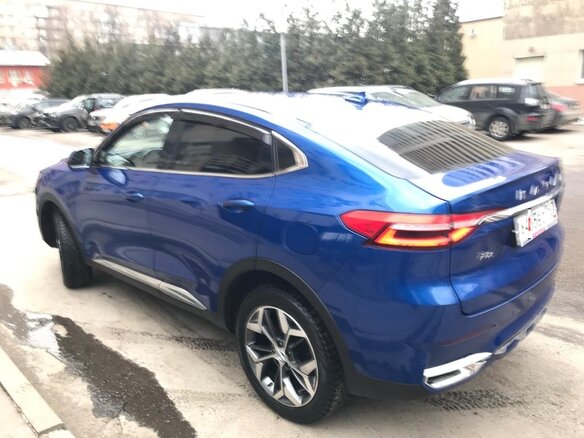 2021 Haval F7x I, синий - вид 5