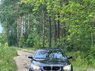 2009 BMW 5 серии 525i V (E60/E61) Рестайлинг, синий, 1800000 рублей, вид 5