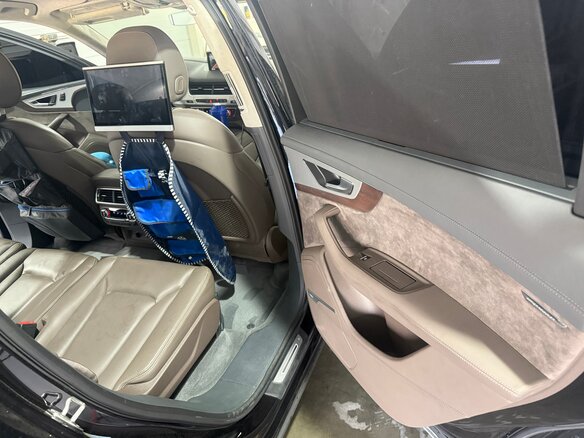 2019 Audi Q7 II (4M), чёрный, 7100000 рублей - вид 11